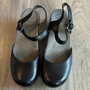 Dansko Classic Black Heels